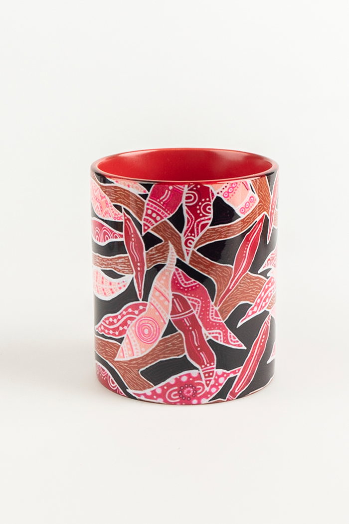 Yili Barrangga (Sunset Leaves) Ceramic Coffee Mug