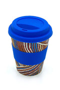 Aboriginal Art Kitchen Warehouse-Sampson Bamboo Eco Mug 227ml-Yarn Marketplace