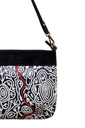 Varcoe Embroidered Handbag Leather - 30 x 24cm-Bags-Yarn Marketplace