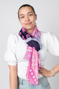 A Woman's Connection Rectangle Chiffon Scarf